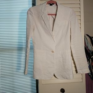Theory linen blazer size 0